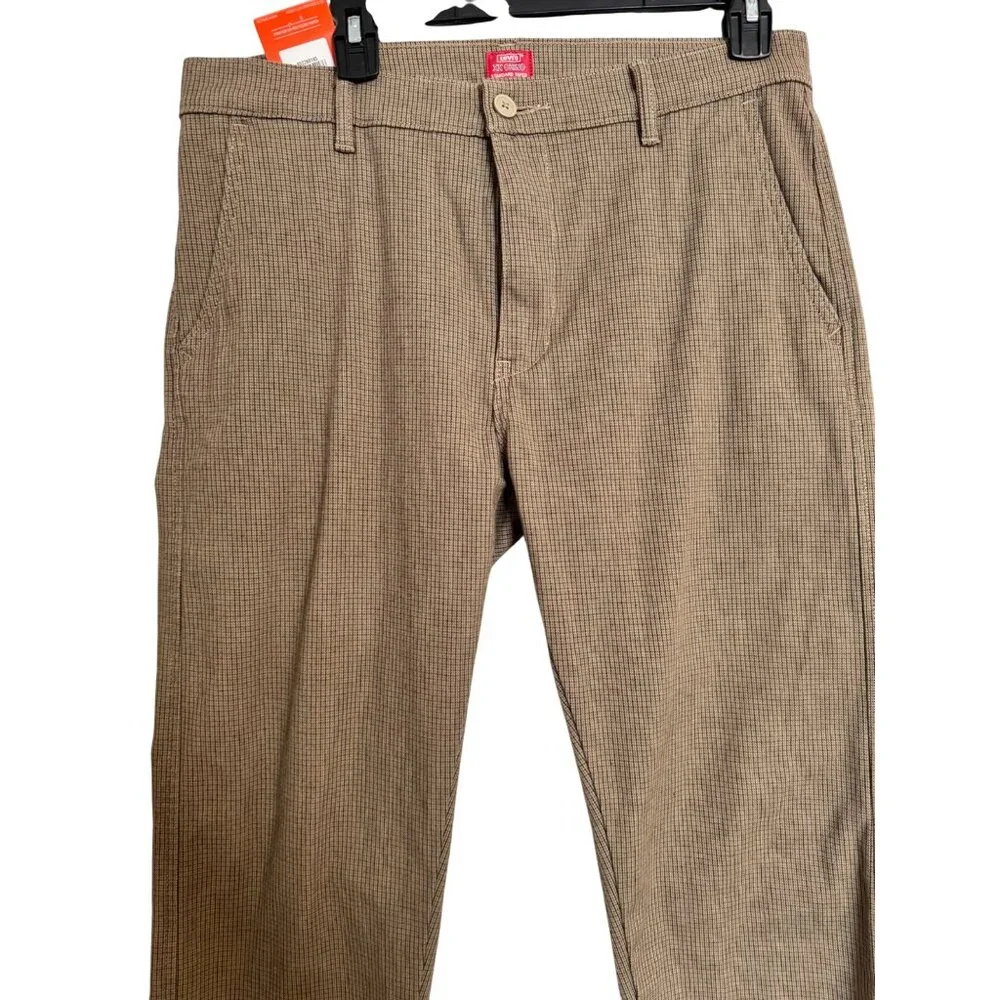 Levi’s XXChino Standard Taper Brown Size 33/32 $70 NWT Dress Work Pants
